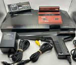 SEGA MASTER SYSTEM CONSOLE + ACCESSORIES - BUILT IN MISSILE DEFENSE 3D - PAL