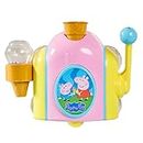 TOMY Toomies Peppa Pig Bubble Ice Cream Maker, Baby Bath Toy, Ice Cream Themed Bubble Making Toy, Kids Water Play Suitable For 18 Months, 2, 3 & 4 Year Old Boys & Girls