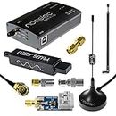 Nooelec NESDR Smart HF Bundle: 100kHz-1.7GHz Software Defined Radio Set for HF/UHF/VHF Including RTL-SDR, Assembled Ham It Up Upconverter, Balun, Adapters & Cables