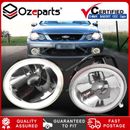 Pair LH+RH Fog Lights Spot Lamps (Halo LED) For Ford Falcon BA BF XR6 XR8 02~08