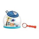B. toys - Tiki Retreat Bug Catcher Kit - 1 Bug Cage with Tweezers and Magnifying Glass - Bug toys for kids 4 years +