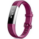 TreasureMax for Fitbit Alta Bands and Fitbit Alta HR Bands, Adjustable Soft Silicone Sports Accessories Bands for Fitbit Alta HR/Fitbit Alta/Fitbit Ace,Women/Men,Large/Small