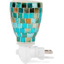 Everly Quinn Wall Plug-In Wax Warmer For Scented Wax, Mosaic Mediterranean Tile Electric Home Fragrance Warmer For Essential Oils | Wayfair