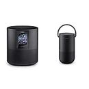 Bose Home Speaker 500 Enceintes avec Alexa d’Amazon intégrée Noir & Portable Smart Speaker - avec Contrôle Vocal Alexa Intégré, Noir