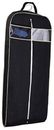 " Gusseted Travel Garment Bag with Accessories Zipper Pocket 43 Black