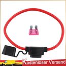 Automotive Blade Fuse Holder with 5/20/30/40/50 A ATC Blade Fuses Waterproof