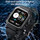 Multifunction Sports Mens Watches Health Fitness Monitor Smart Watch Waterproof