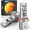 forenner Fahren Upgraded 9004/HB1 Bulbs, 30000LM Ultra Brighter, 1:1 Size 9004 HB1 Bulb, 6500K Cool White, Direct Installation, Pack of 2