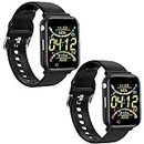 Drumstone Combo Pack of 2- Items -Latest A1 SIM Smart Watch with Camera and Supported Sim & SD Card with Calling Function Compatible for All Smartphones for Young Boys/Girls only
