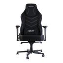 HYRICAN Gaming-Stuhl "Striker "Runner" ergonomischer Gamingstuhl, Schreibtischstuhl" Stühle Gr. H: 125 cm, Stoff, schwarz (schwarz, schwarz) Gamingstühle