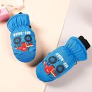 Windproof Waterproof Mittens Sports Gloves for 2-5 Years Old Kids Boys Girls