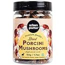 Urban Platter Dried Italian Porcini Mushrooms, 50g [All Natural, Sun-Dried, Funghi Porcini Secchi]