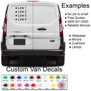 Custom Van / Personalised Car Vehicle Graphics Sign Writing Decals Stickers