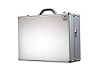 AJOR Aluminium_Toolkit_Case_Silver_02_Empty Tool Box_Storage Case_Tool Organizer Box_Travel Case_Tools Carry Case
