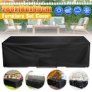 600D 110IN Heavy Duty Waterproof Outdoor Furniture Covers Patio Table Protector
