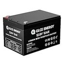 GLCE ENERGY 12V 12Ah LiFePO4 Battery Built-in 12A BMS, 10000+ Deep Cycles, 10-Year Lifespan, Perfect for Power Wheel, Fish Finder, Ride-on Toys, LED Light, Security Camera, Camping