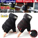 Best Weight Lifting Gloves Gym Bodybuilding Fitness Workout Training Wrist Strap