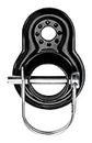 Schwinn Coupler Attachments for Instep and Bike Trailers, Flat Coupler for a Wide Range of Bicycle Sizes, Models, and Styles,Black