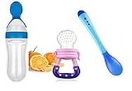 WATERFOWL Baby Fruit Nibbler and Feeder/Baby Fruit Nipple/Pacifier for 4 Months + Babies (Multi-2)