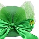 Enakshi Hat Shaped Hair Clip St Patrick's Day Barrettes Girls Teens Mesh Bow Tie |Clothing, Shoes & Accessories | Womens Accessories | Hair Accessories