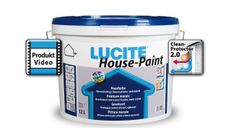  Lucite Hausfarbe Housepaint weiß 12 L Allroundfarbe für fast jeden Untergrund