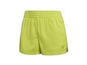 adidas Women's DU8494 High-Waist Shorts, Semi Solar Yellow, M