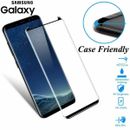 5D Tempered Glass Screen Protector For Samsung Galaxy Note 8 BLACK Case Friendly