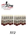 x12 APS aerosol de laca transparente 500 ml barniz automotriz capa superior reparación de pintura de automóvil