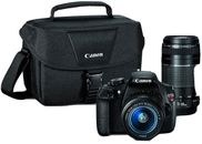 Fotocamera reflex digitale Canon EOS REBEL T5 con EF-s 18-55 mm + pacchetto EF 75-300 mm
