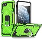 Cuoqing Mobile Phone Case for iPhone 8, iPhone 8 Case, iPhone Case 2020 Armor Full Body Shockproof Slim Silicone Thin Magnetic Protective Case Hull for iPhone 8/SE (2020)/7