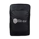 Kadence Heart Beat Standard Cajon Bag Backpack Waterproof Padded Drum Box Soft Case with Handles, Shoulder Strap, Front Pocket, Black, 32 x 32 x 52 cm