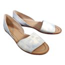 Michael Kors Collection D'orsay Leather Sandal - Women's Flat Summer Shoe