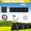 12V 400W Portable & Folding Solar Panel Blanket Kit Battery Charger Mono Mat