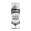 JENOLITE Primer aerosol de plástico – blanco – 400 ml – Imprimación de plástico duradero de prima (ideal para muebles de jardín de plástico, macetas y otros plásticos duros)