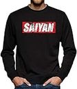 TShirt-People Saiyan Logo Sweat-Shirt pour Homme - Noir - Large