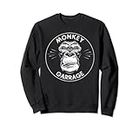 Monkey Garage: Gas Station Screwed Up Ape Head Sweatshirt
