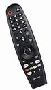 AKB75855501 MR20GA Magic TV Remote Compatible with Many LG Models, Netflix/Prime Video/Movies Hot Keys -Without Voice Magic Pointer Function