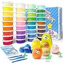 Air Dry Clay, 36 Colors Modeling Clay for Kids with Tools, DIY Soft & Ultra Light Magic Clay Craft Kits, Non-Toxic Model Magic Kit Gift for Boys & Girls