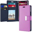 Stylish Purple iPhone 11 Pro MAX Genuine Rich Diary Wallet Card Case