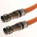 3GHz Direct Burial Underground RG11 Coaxial DIRECTV INTERNET Coax Cable - ORANGE