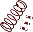 High Performance Racing Spring for GY6 125cc 150cc 157QMJ 152QMI Engine Moped ATV Scooter Torque Spring with Clutch Springs (2000RPM)