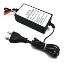 QBM 12v DC Battery Charger Adapter UPS Battery Charger 14v DC 2 Ampere SMPS Battery Charger for Multiple Applications with Thimble Connector
