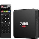Android 10.0 TV Box, EASYTONE T95 Super Android Box TV 2024 Quad Core CPU H3 Chipset,2GB RAM 16GB ROM Support 3D 4K HDR10 USB2.0 Smart TV Box