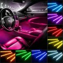 Luces LED Para Autos Carro Coche Interior De Colores Decorativas accesorios luz
