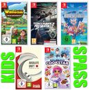 Nintendo Switch Set Spiele Videospiele Konvolut 5 Switch Games für Kids Action