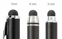 New AmazonBasics Multi-Tip Stylus Pen for Touchscreen Devices w/ 3 Tips - Black