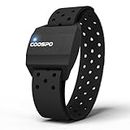 COOSPO Armband Heart Rate Monitor HW706, Bluetooth4.0 ANT+ HR Optical Heart Rate Sensor for Sport Fitness, Chargeable Dual HR Band IP67 HRM, Compatible with Peloton,Wahoo,Polar,Strava,Zwift,DDP Yoga