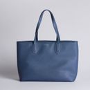 New Pixie Mood Large Midnight Blue Faux Leather Tote/Laptop Bag