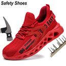 Chaussures de Sécurité pour Homme - Anti-Perforation, Baskets de Travail Légères