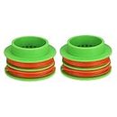 Eyoloty AS1300 String Trimmer Replacement Spool Compatible with EGO 15 inch ST1500 ST1500-S,Weed Eater Line,Autofeed Replacement Spools (2Pcs)